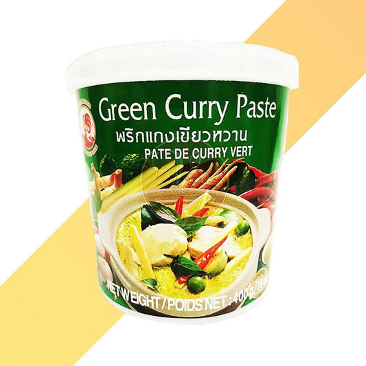 Grüne Curry Paste - Green Curry Paste - Cock Brand [50g - 400g] | Soßen & Pasten | Village Foods