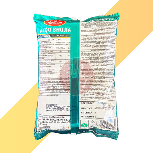 Aloo Bhuja von Haldiram's (Scharfer Kartoffel-Snack) - 200 g