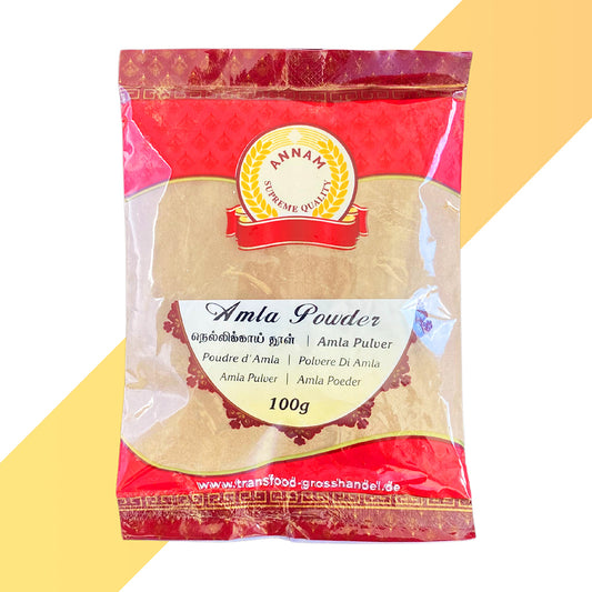 Amla-Pulver von Annam (Indische Stachelbeere Pulver - Amla Powder) - 100 g