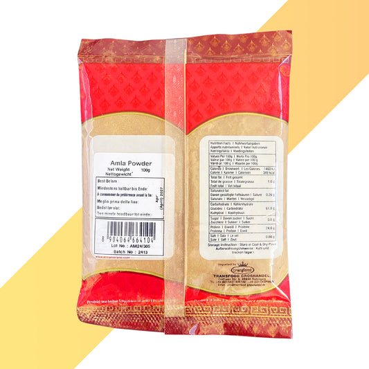 Amla-Pulver von Annam (Indische Stachelbeere Pulver - Amla Powder) - 100 g