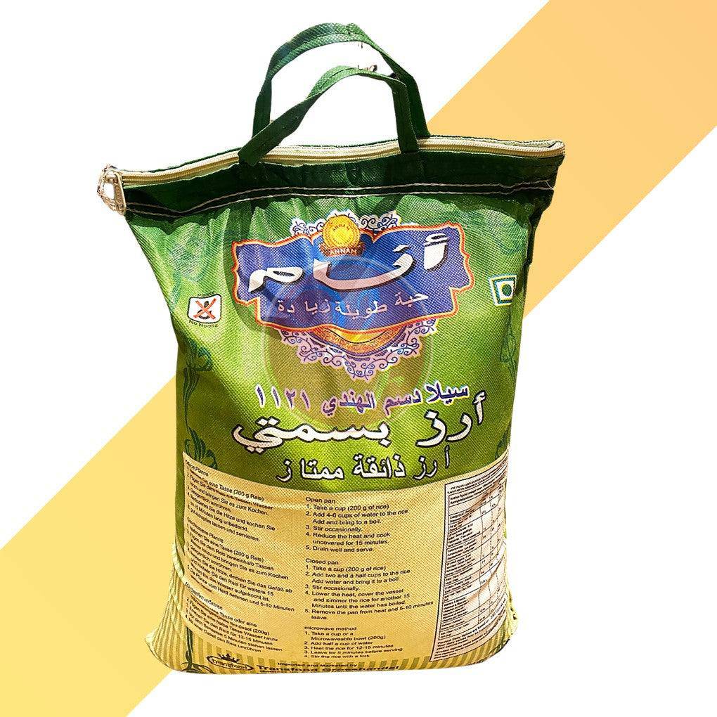 Basmati Reis - Indian Creamy Sella - Annam - 10 kg | Reis | Village Foods
