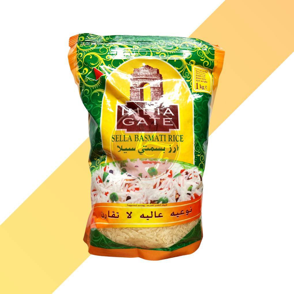 Basmati Reis (halbgekocht) - Sella Basmati Rice - India Gate [1 kg - 5 kg] | Reis | Village Foods