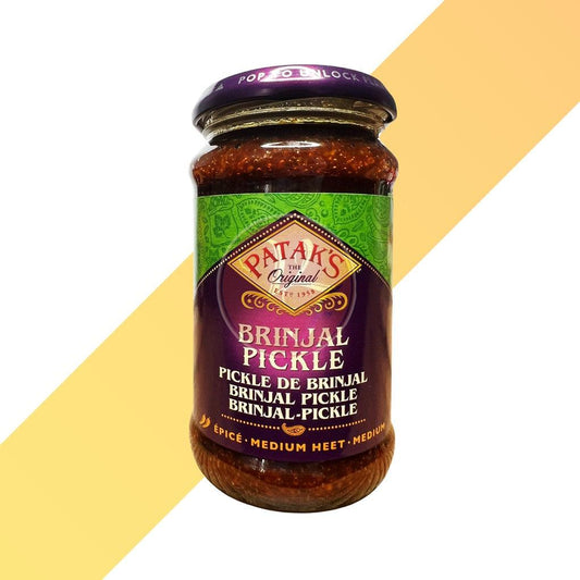 Brinjal Pickle - Pataks - 312 g | Soßen & Pasten | Village Foods