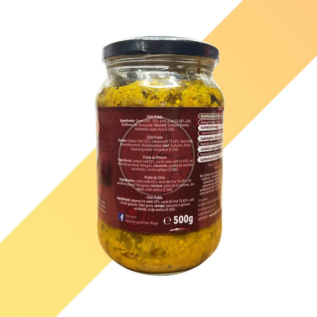 Chilli Pickle - Schani - 0.5 kg | Soßen & Pasten | Village Foods