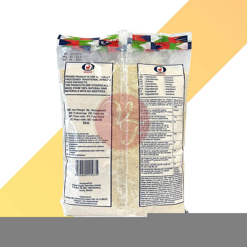 Crispy Quality Gari - Praise - 1 kg - Village Foods