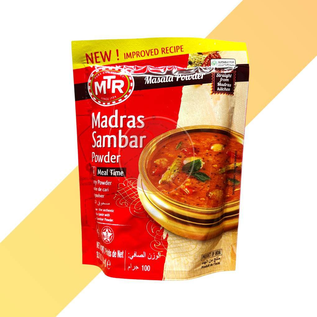 Currypulver - Madras Sambar Powder - MTR - 100 g | Gewürze | Village Foods