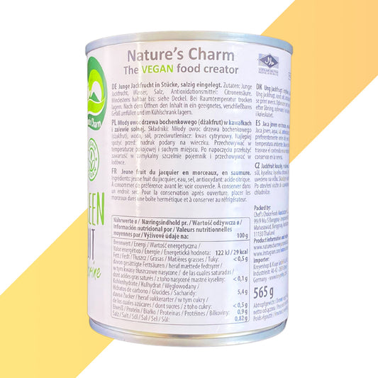 Eingelegte Grüne Jackfrucht von Nature's Charm (Young Green Jackfruit in Brine) - 300 g