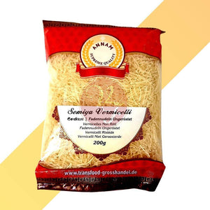 Fadennudeln Ungeröstet - Annam - Semiya Vermicelli [200g - 500g] | Nudeln & Suppen | Village Foods