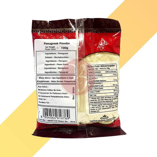 Fenugreek Powder - Annam - 100 g - Village Foods