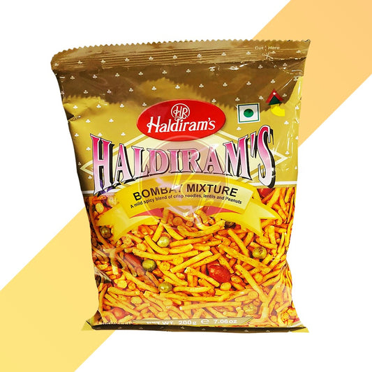 Bombay Mix von Haldiram´s (Würziger Knabber-Mix aus Sev & Nüssen)) - 200 g