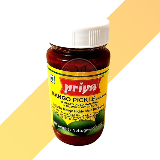 Mango-Pickle von Priya (Cut Mango Pickle) - 300 g