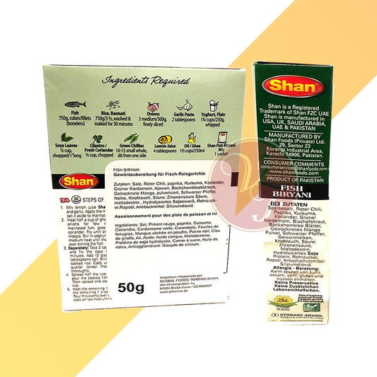 Fish Briyani Masala von Shan - 50 g