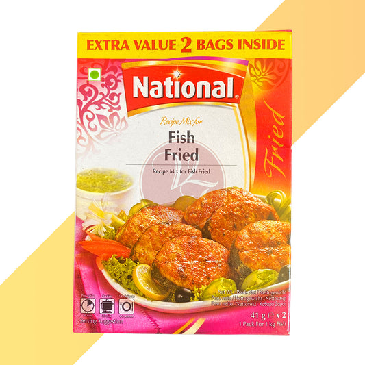 Fried Fish Masala von National (Würzmix für gebratenen Fisch) - 82 g
