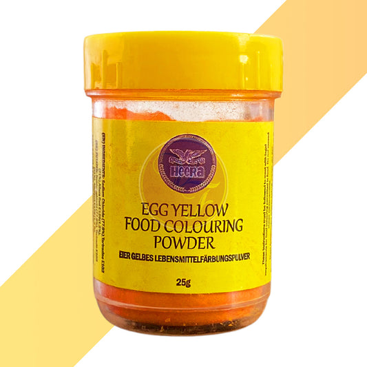 Gelbe Lebensmittelfarbe von Heera (Yellow Food Colouring Powder) - 25 g