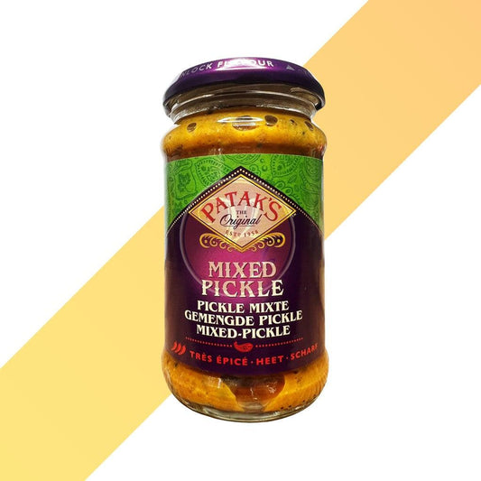 Gemischte Pickle - Mixed Pickle - Pataks - 283 g | Soßen & Pasten | Village Foods