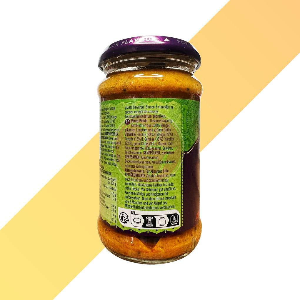 Gemischte Pickle - Mixed Pickle - Pataks - 283 g | Soßen & Pasten | Village Foods