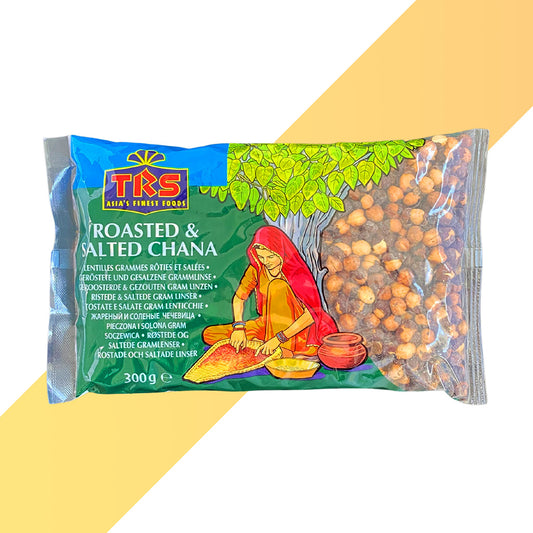 Geröstete & Gesalzene Kichererbsen von TRS (Roasted & Salted Chana) - 300 g