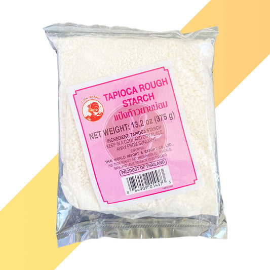 Grobe Tapiokastärke von Cock Brand (Tapioca Rough Starch) - 375 g