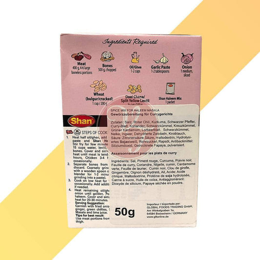Haleem - Gewürzzubereitung - Shan - 50 g - Village Foods