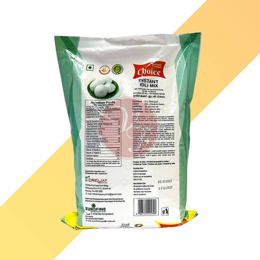 Instant Idly Mix - Eurofine's Premium Choice - 1 kg - Village Foods