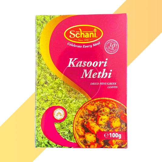 Kasoori Methi von Schani (Bockshornklee-Blätter - Fenugreek Leaves) - 100 g