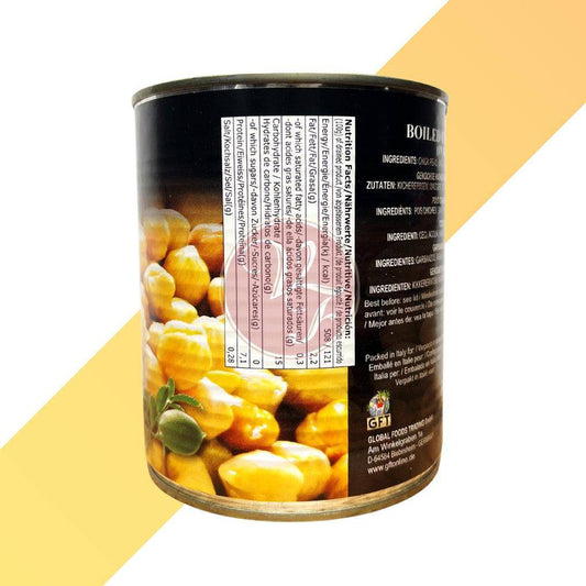 Kichererbsen - Boiled Chick Peas - Schani - 480 g | Hülsenfrüchte | Village Foods