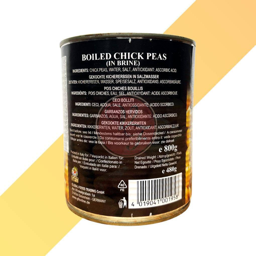 Kichererbsen - Boiled Chick Peas - Schani - 480 g | Hülsenfrüchte | Village Foods