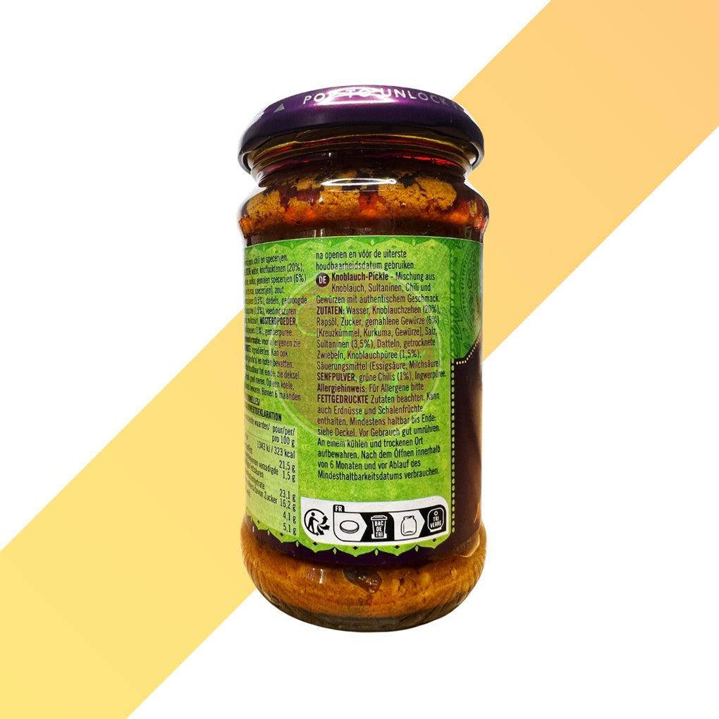 Knoblauch Pickle - Garlic Pickle - Pataks - 300 g | Soßen & Pasten | Village Foods