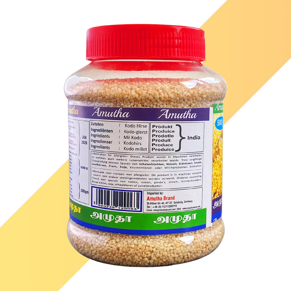 Kodo-Hirse von Amutha (Kodo Millet) - 500 g