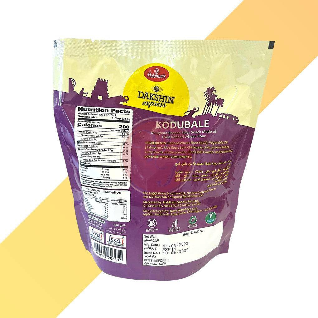 Kodubale - Haldiram's - 180 g | Snacks | Village Foods