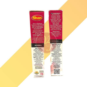 Korma Würzmix - Gewürzzubereitung - Shan - 50 g - Village Foods