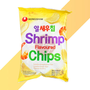 Krabben-Chips von Nongshim (Shrimp Flavored Chips) - 75 g