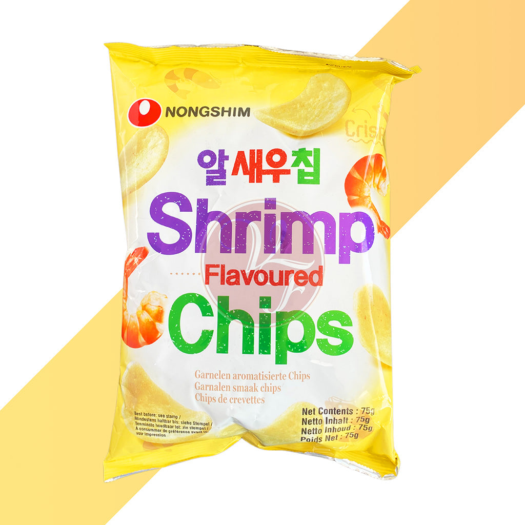 Krabben-Chips von Nongshim (Shrimp Flavored Chips) - 75 g