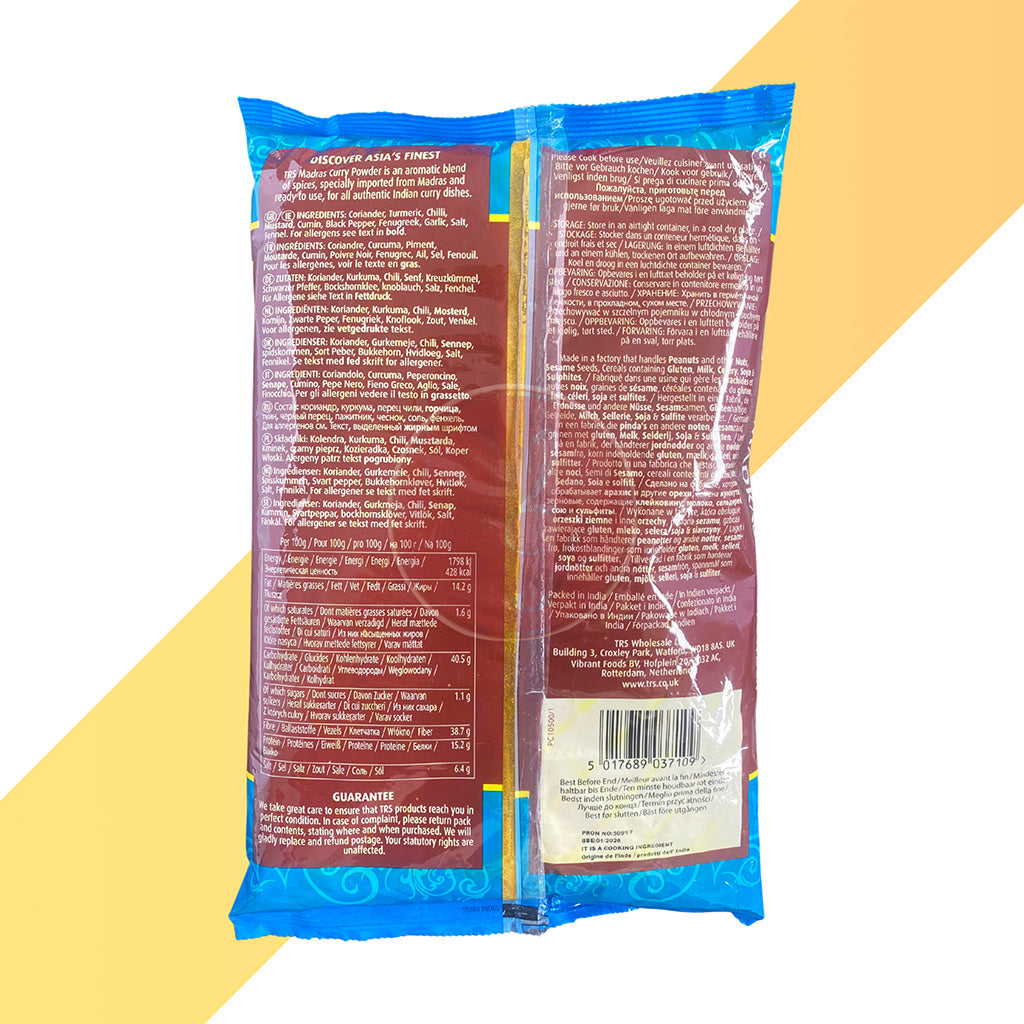 Madras Currypulver (Mild) von TRS (Mild Madras Curry Powder) [100 g - 1 kg]