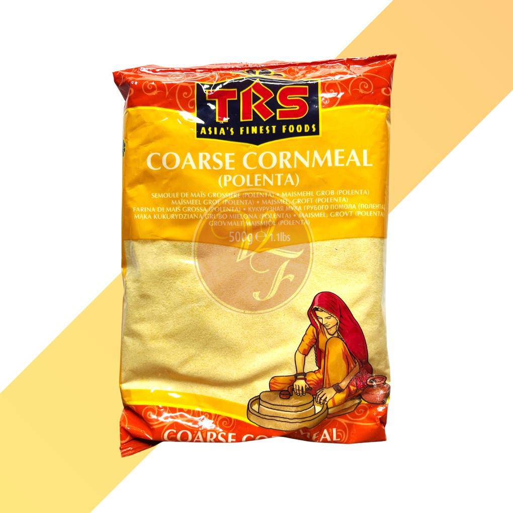Maismehl Grob (Polenta) - Coarse Cornmeal - TRS - 500 g | Mehl & Getreide | Village Foods