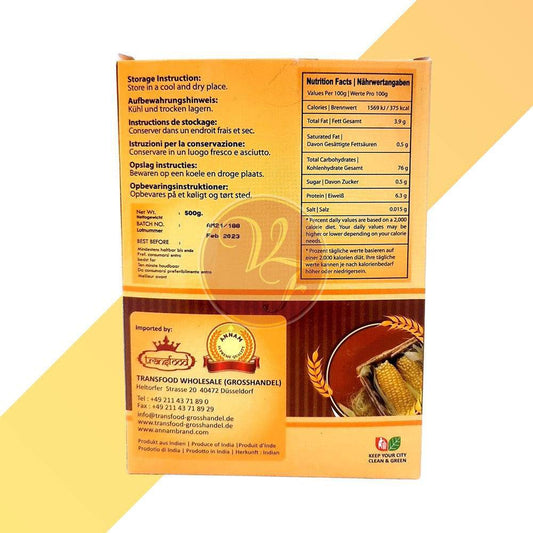Maismehl - Corn Flour - Annam - 500 g - Village Foods