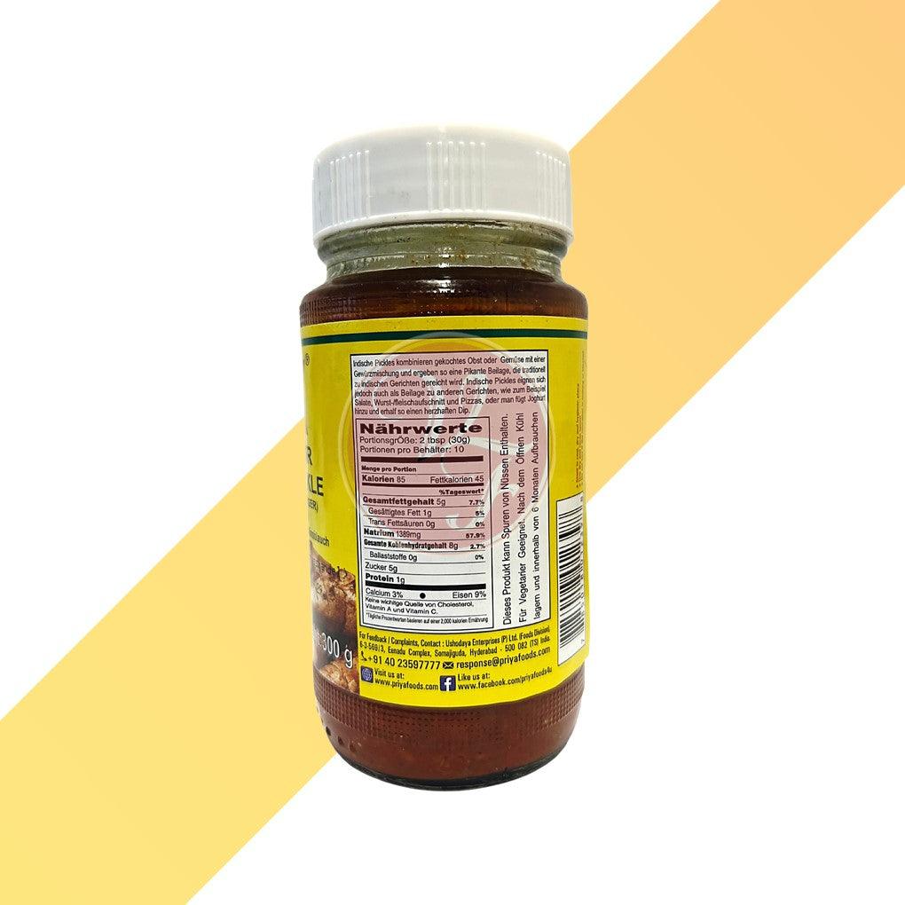 Mango Ginger Pickle - Priya - 300 g | Soßen & Pasten | Village Foods