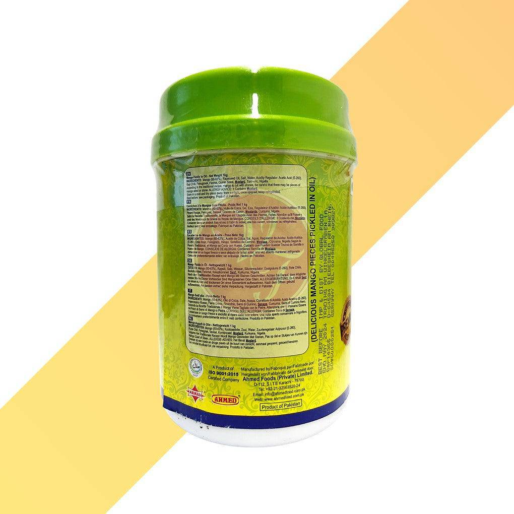 Mango Pickle in Oil - Ahmed Foods [400 g - 1 kg] | Soßen & Pasten | Village Foods