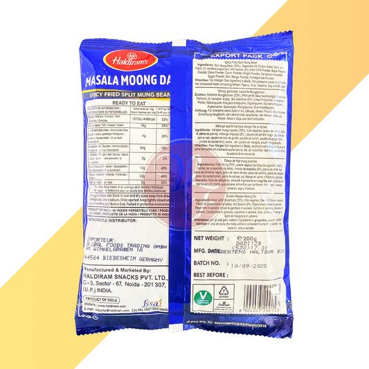 Masala Moong Dal von Haldiram's (Würzige Mungbohnen) - 200 g