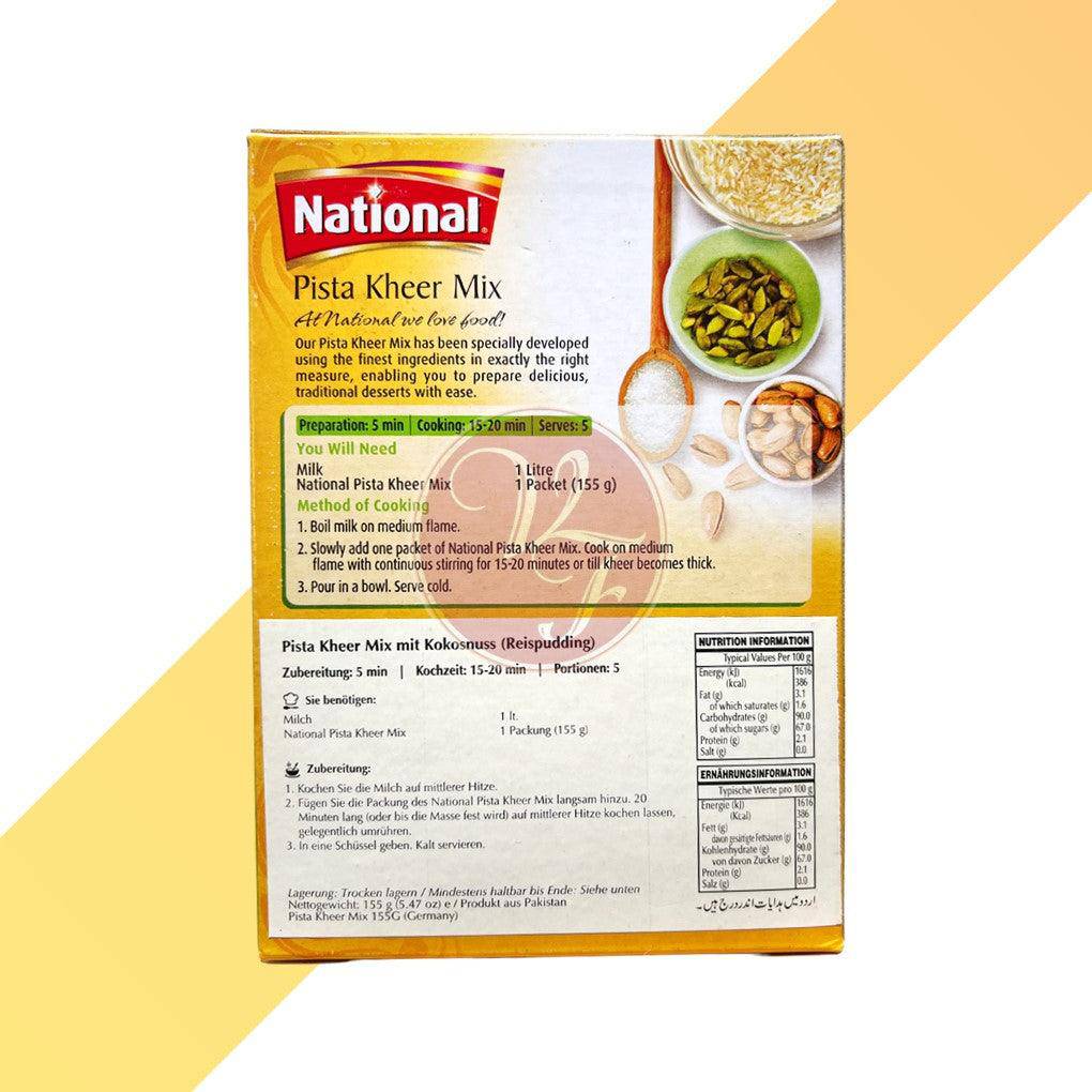 Mix für Reis-Pistazie-Kokosnuss-Pudding - Pista Kheer Mix - National - 155 g | Snacks | Village Foods