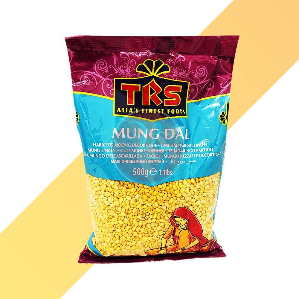 Mung Dal - Mung Linsen - TRS - 0,5 kg | Hülsenfrüchte | Village Foods