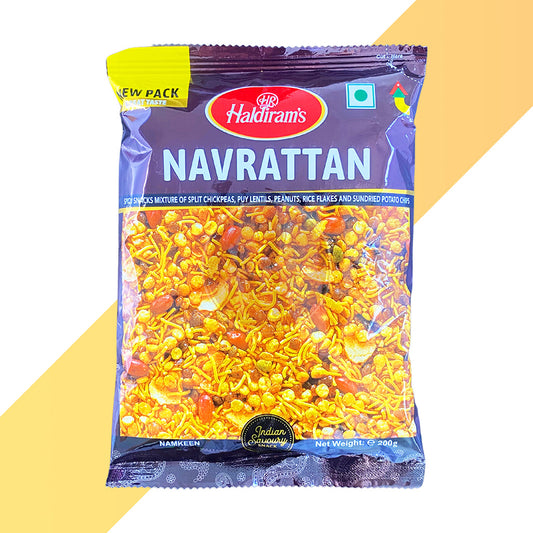 Navrattan von Haldiram's (Gemischte Würzige Snacks) - 200 g