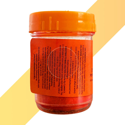 Orange Lebensmittelfarbe von Heera (Orange Food Colouring Powder) - 25 g