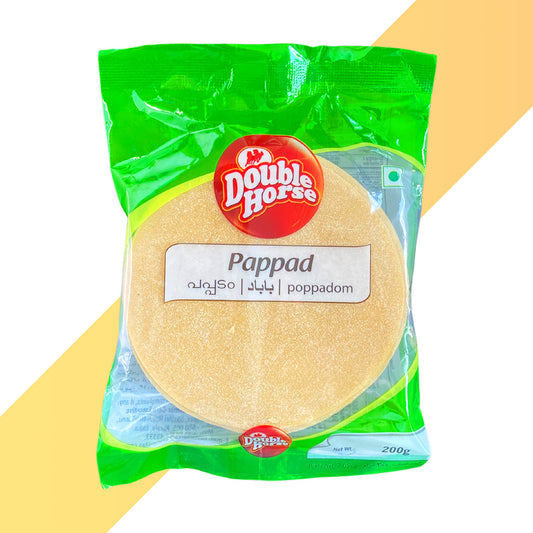 Papad von Double Horse (Papadam) - 200 g