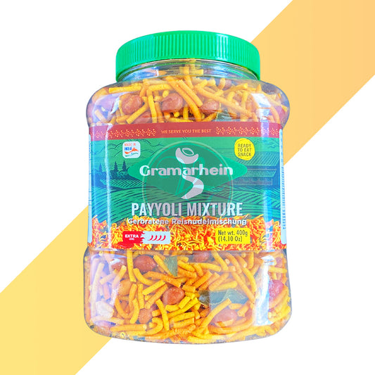 Payyoili Mixture von Gramarhein (Gemischte Scharfe Indische Snacks) - 400 g