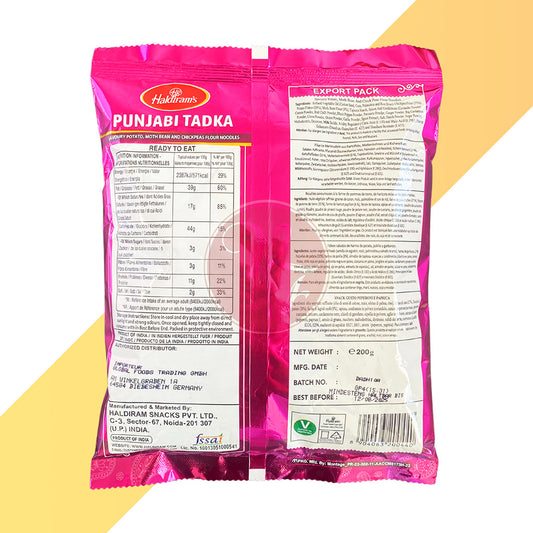 Punjabi Tadka von Haldiram's (Gemischte Würzige Snacks) - 200 g