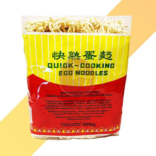 Quick Cooking Egg Noodle - Nudeln - Long-Life - 0,5 kg - Village Foods