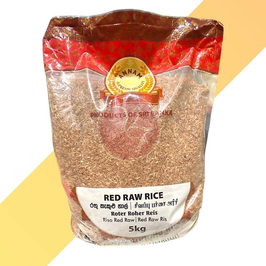 Red Raw Rice - Annam [1 kg - 5 kg] - Village Foods