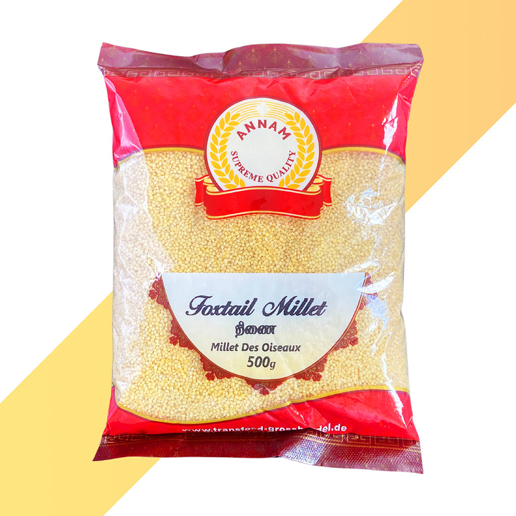 Rispenhirse von Annam (Foxtail Millet) - 500 g