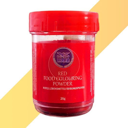 Rote Lebensmittelfarbe von Heera (Red Food Colouring Powder) - 25 g